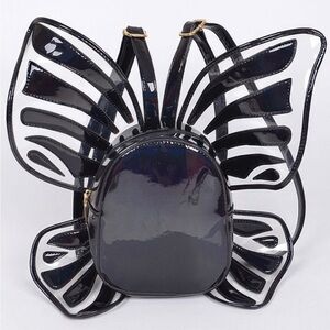 Shiny Butterfly Inspired Unique Backpack